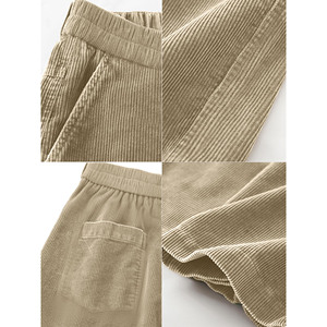 Pantalon de jogging ample et oversize 100 % coton pour homme, style streetwear, idéal pour la gym et le fitness, collection 2026 - Product Image 5