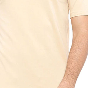 เสื้อยืดผู้ชายพรีเมียมผ้าฝ้ายทันสมัย สวมใส่สบาย ระบายอากาศได้ดี เนื้อผ้านุ่ม ทรงปกติ สไตล์มินิมอล แขนสั้น - Product Image 6