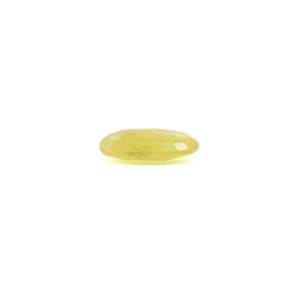 Loose 4.07 Carat Oval Cut Yellow Sapphire Gemstone for Fine Jewelry - Product Image 3