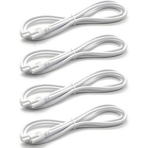 Tubos LED T5 T8 de 1.5 Metros (5 Pies) con Cable de Conexión Doble y Extensión de Alimentación Integrada, Lámpara de Taller/Garaje para Hogar u Oficina - Product Image 1