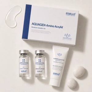 ชุดผลิตภัณฑ์บำรุงผิว Essello Aquagen Kit Professional Skin Booster Deep Hydration Barrier Care สำหรับดูแลหลังการทำทรีทเมนต์ ชุด 3 ขั้นตอนเพื่อเพิ่มความชุ่มชื้น - Product Image 3