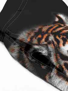 Venta Directa de Fábrica: Pantalones de Playa Casuales para Hombre, de Secado Rápido, con Estampado 3D por Sublimación y Letras, Tipo Halter - Product Image 5