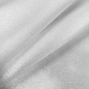 LCSH1025 Taiwan Spandex de luxe extensible dans les deux sens Mikado lourd tissu transparent de mariage pour robes de mariée - Product Image 1