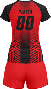 ชุดวอลเลย์บอล SpikeStorm Pro รุ่น AeroSpike Elite ชุดวอลเลย์บอล ThunderHit พรีเมียม ผลิตจากโพลีเอสเตอร์ 100% พิมพ์ลายแบบ Sublimation ทั้งตัว - Product Image 3