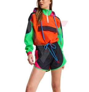 Premium Quality Packable Streetwear Windbreaker <b>Coat</b> Printed Solid Design Lightweight & Breathable for <b>Travel</b> Use - Product Image 3