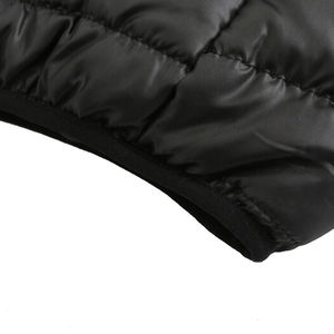 Veste matelassée à capuche pour homme avec logo personnalisé – Personnalisation de marque privée disponible, manteau d'hiver thermique coupe-vent - Product Image 6