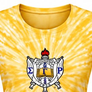 Camiseta Tie Dye para mujer, camiseta de manga corta con estampado gráfico moderno, ropa informal cómoda para damas modernas - Product Image 3
