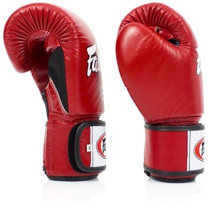 Gants de boxe Fartex personnalisés en cuir de vachette pur, pour entraînement et sparring, Muay Thai, arts martiaux, équipement de gym. - Product Image 1