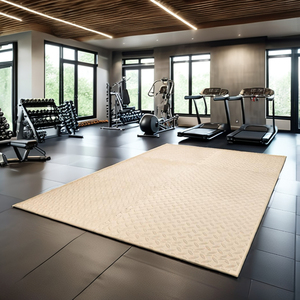 Tapis de verrouillage EVA inodores écologiques 60x60cm 10mm couleur personnalisation configuration de gymnastique à domicile imperméable lavable ASTM EN71 UKAS - Product Image 1