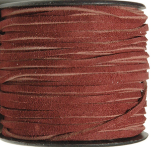 Indian Genuine <b>Leather</b> Cord Flat Suede Strip Tan Brown <b>Bracelet</b> Necklace Jewelry Making Material Roll - Product Image 4