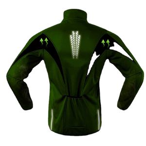 เสื้อแจ็กเก็ตกันลมสะท้อนแสงกลางแจ้งเสื้อนิรภัยกันฝนสำหรับผู้ชายเสื้อโค้ทสำหรับขี่จักรยานและเดินป่า - Product Image 1