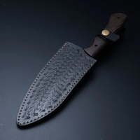 Couteau de Chef Forgé LEGACY BLADES en Acier à Haute Teneur en Carbone, Style Japonais, Fait Main, Manche en Bois, Finition Polie, 8-9,9 pouces, pour Cuisine