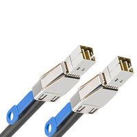 Kabel Eksternal Server MiniSAS SFF-8644 - 8644 Kecepatan Tinggi 12Gbps