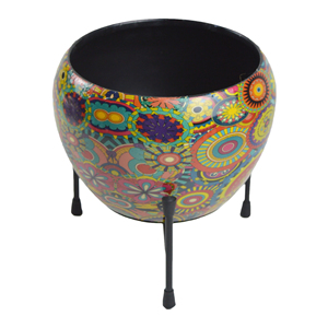 Nouvelle Arrivée Jardinière Décorative Classique en Métal Galvanisé Noir Écologique pour Mariages et Applications Extérieures - Product Image 3