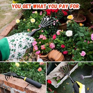 Cultivador manual de acero con mango de espuma - Herramientas de jardín al por mayor Moradabad - Product Image 5