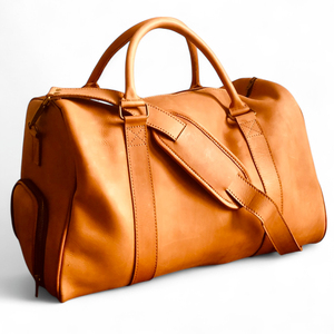 Bolsa Deportiva de Lujo, Diseño Nuevo, Precio al por Mayor, Informal, para Gimnasio y Fitness, con Logotipo Personalizado, de Gran Capacidad, de Cuero Genuino - Product Image 1