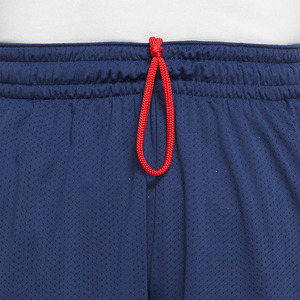 Pantalones Cortos Bermuda de Malla Transpirable Azul Marino Sólido para Hombre, Cintura Elástica, Ropa Deportiva Informal - Product Image 6