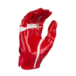 High Quality Lightweight Breathable Sublimated Men American Football Receiver Gloves Anti-slip Adjustable <b>Hook</b> Loop Closure Full - Product Image 3