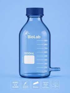 Botella Aspiradora 1312 con Tapa GL-45 y Tubulación - Product Image 1