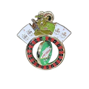 Monedas de Metal Esmaltadas Suaves Personalizadas con Acabado Brillante en Níquel Negro, Oro, Plata y Cobre - Product Image 1