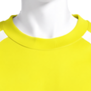 Sweat-shirt à col rond Lemon pour homme, manches longues, détails contrastés, pull athlétique, vêtements de sport décontractés pour l'entraînement, vente en gros - Product Image 3