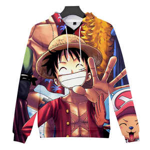 Sudadera con Capucha Sublimada 100% Poliéster para Fanáticos del Anime Monkey - Product Image 3