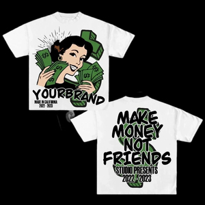 T-shirt unisexe en polyester/coton, style streetwear américain Harajuku, surdimensionné, couleur unie, respirant, séchage rapide, écologique - Product Image 1