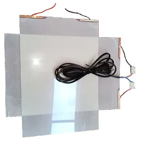 88 % Durchlässigkeit hochtemperaturbeständig laminiert weiß schwarz schaltbare elektrische PDLC-Stromverschlussfolie für sichtschutzfenster intelligente Folie