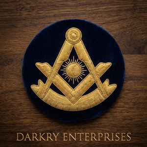 Title: Custom Bullion <b>Wire</b> Embroidered Masonic All Seeing Eye Badge for Lodge Regalia Patch <b>Craft</b> - Product Image 6