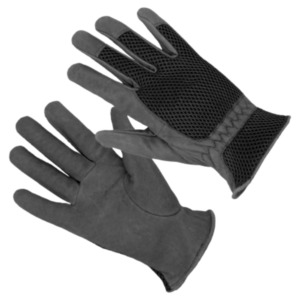 Guantes de Conducción Transpirables de Cuero con Palma de Malla Verde, Unisex, para Todas las Estaciones - Product Image 4