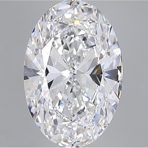 Diamant de laboratoire certifié IGI 14,1 carats VS2 ovale, diamants en vrac - Product Image 1