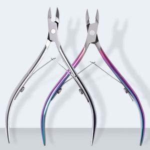 Cortacutículas de Acero Inoxidable, Tijeras para Pedicura, Herramienta para Remover Piel Muerta, Alicates para Podología - Product Image 1