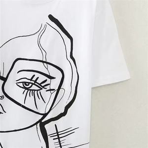 Nueva Camiseta Casual para Hombre, 100% Algodón, Precio al por Mayor, Corte Regular, Ecológica, Transpirable, de Secado Rápido, con Impresión Digital - Product Image 6