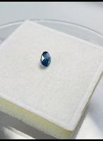 Saphir bleu naturel certifié IGI, taille ovale, 1,10 ct, qualité AAA, avec un lustre sublime, belle couleur, parfait pour la polissage.