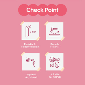 อ่างอาบน้ำสัตว์เลี้ยง HEDYS GROOMING ระดับพรีเมียม สำหรับใช้ในบ้าน ปลอดภัย ทนทาน ทำความสะอาดง่าย ผลิตจากวัสดุ PP อเนกประสงค์ ใช้เป็นอ่างอาบน้ำสุนัขสำหรับกรูมมิ่งและพักผ่อน - Product Image 2