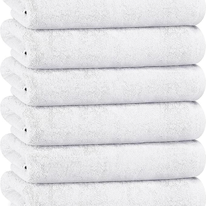 ชุดผ้าขนหนูโรงพยาบาลเนื้อนุ่ม ซึมซับดี ผลิตจากผ้าฝ้าย รับทำโลโก้ เป็นมิตรต่อสิ่งแวดล้อม ป้องกันการแพ้ ผลิตจากผ้าฝ้ายทออย่างเป็นมิตรต่อสิ่งแวดล้อม - Product Image 2