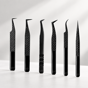 Pince à cils Charmlash en fibre de vison pour la pose de faux cils, faite à la main, pour un meilleur contrôle et une qualité supérieure en microfibre. - Product Image 1