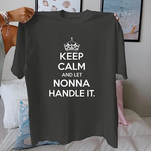 T-shirt pour femme en pur coton Nonna crown coupe confortable - Product Image 2