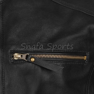 OEM Custom Design Men's Black Bomber <b>Jacket</b> New Style Premium Men Leather <b>Jacket</b> <b>Smart</b> Casual Winter High Quality <b>Jackets</b> - Product Image 3