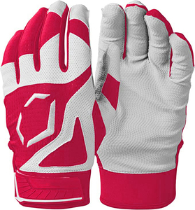 Guantes de Bateo de Béisbol Profesionales de Cuero Aislados y Antideslizantes Hechos a Medida OEM, Guantes de Bateo de Softbol de Alta Calidad con Dedos Completos - Product Image 4