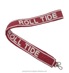 Sangle de sac réglable faite main personnalisée Howdy Ags Vintage perlée, broderie de luxe, tendance universitaire pour le jour du match - Product Image 3