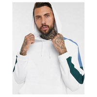Ensemble court à capuche streetwear pour homme, personnalisé, respirant, séchage rapide, 100 % coton, écologique, antibactérien