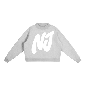 Sudaderas de Algodón de Lujo al por Mayor, 380GSM 400GSM, Personalizadas con Bordado, Cuello Alto, Estilo Jersey, Talla Grande - Product Image 3