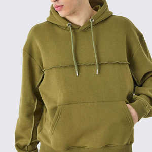 Créez votre propre survêtement personnalisé pour homme, nouvelle arrivée, pull-over uni en molleton 100% coton, best-seller à prix avantageux - Product Image 2