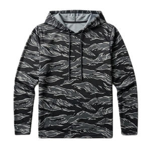 Sweat à capuche de chasse coupe courte et oversize pour homme, en softshell coupe-vent 500 g/m², avec broderie appliquée, fermeture éclair effet vieilli et impression personnalisée - Product Image 5