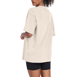 Camisetas Oversize para Mujer al por Mayor, Tejido de Alta Calidad, Personalizables, con Hombros Caídos, Ropa Urbana - Product Image 5