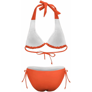 Servicio OEM, Trajes de Baño para Mujer, Bikinis de Verano Color Naranja de Secado Rápido para Adultas - Product Image 3