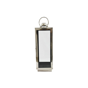 Farol Moderno de Metal y Vidrio Texturizado con Acabado Negro Mate, Faroles de Metal para Velas, Decoración del Hogar para Exteriores, Hechos a Mano - Product Image 4