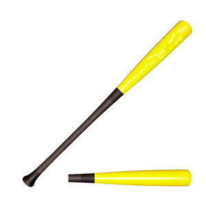 Set de Bate de Béisbol Amarillo KATBROS INDUSTRIES de 27 Pulgadas, Ligero (0.5 kg), de 1 Pieza, para Entrenamiento de Principiantes - Product Image 1