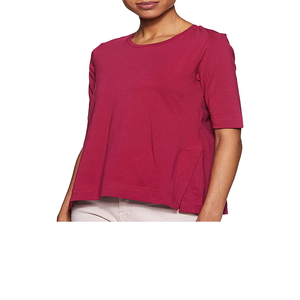 High Quality Casual Oversized Cotton <b>T</b>-<b>shirt</b> Women Custom <b>Silk</b> Printing Short Sleeve <b>T</b>-<b>shirt</b> Women - Product Image 1